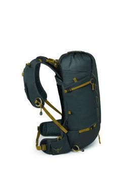 OSPREY rucsac pentru drumeții TALON VELOCITY 20,  dark charcoal/tumbleweed yellw