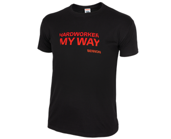 Tricou BENNON HARDWORKER, negru