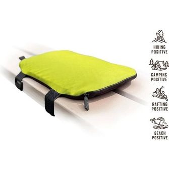 Pernă de scaun pentru exterior Mosh Kamper, lime/negru