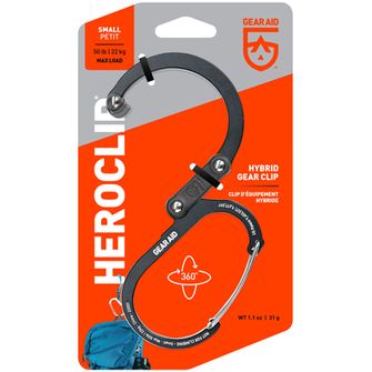 GearAid Carabiner negru S