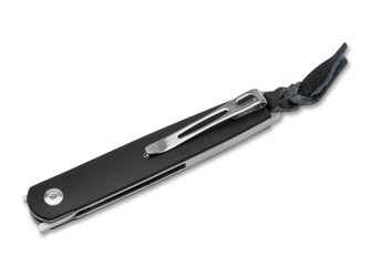 Briceag de buzunar Böker Plus Carbon, 7,8 cm, fibră de carbon, negru