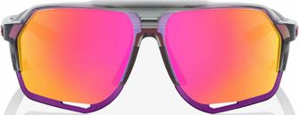 Ochelari de soare 100% Norvik, gri translucid lustruit