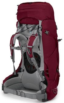 OSPREY rucsac de drumeție ARIEL 65 II,  claret red