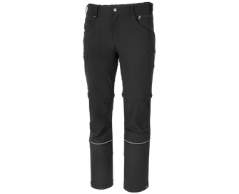 BENNON pantaloni de exterior FOBOS 2in1, negru