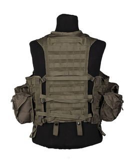 Mil-Tec Vesta tactică MODULAR SYSTEM cu 8 buzunare, măslinie