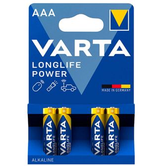 Baterie Varta Longlife Power AAA / Micro 4 bucăți