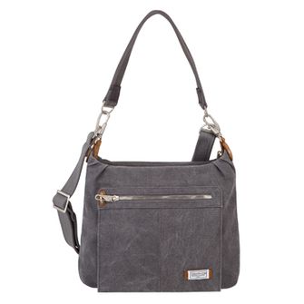 Travelon Anti-theft rucsac gri Heritage Hobo sac