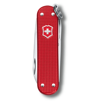 Cuțit multifuncțional Victorinox Classic Colors Alox Sweet Berry 58 mm, roșu, 5 funcții