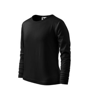 Malfini Fit-T LS tricou cu mânecă lungă pentru copii Malfini Fit-T LS, negru
