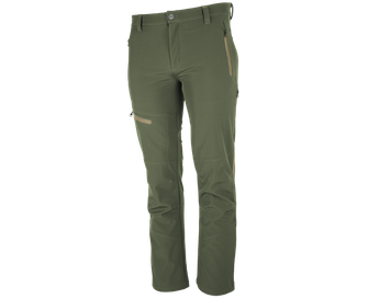 BENNON pantaloni softshell FORCE, verde/nisip