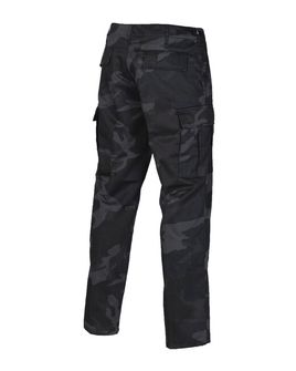 Mil-Tec Pantaloni US Ranger BDU, black camo