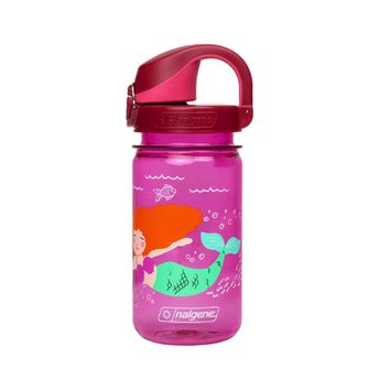 Nalgene Baby Sticlă de apă Grip-n-Gulp Sustain 0,35 L sirenă roz