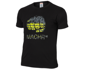 Tricou BENNON PREDATOR, negru/verde