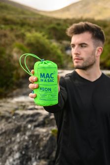 Geacă impermeabilă Mac in a Sac Origin 2 UNI, verde neon