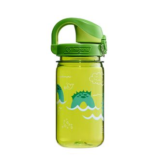 Nalgene Baby Sticlă de apă Grip-n-Gulp Sustain 0,35 L verde nessie