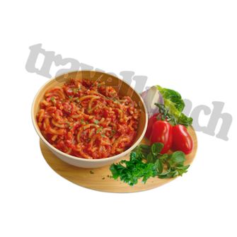 Travellunch 10 buc Farfurie Tăiței Bolognese 125 g fiecare