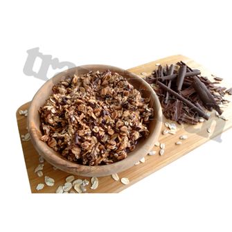 Muesli de ciocolată Travellunch, 10 bucăți 125 g