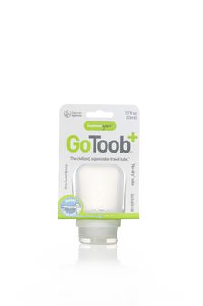 Humangear GoToob+ Recipient de silicon pentru lichide &#039; 53 ml verde închis