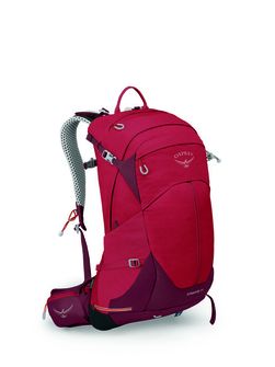 OSPREY rucsac pentru drumeții STRATOS 24,  poinsettia red