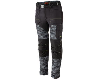 Pantaloni de lucru BENNON PREDATOR, negru/gri