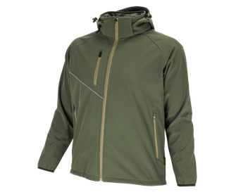 BENNON jachetă softshell FORCE, negru/nisip