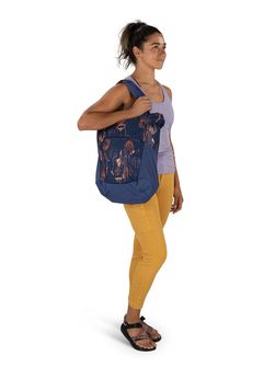 OSPREY rucsac de oraș DAYLITE TOTE PACK,  wild blossom print/alkaline