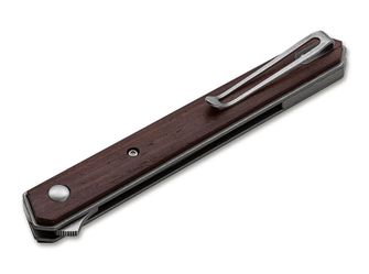 Briceag de buzunar  Böker Plus Kwaiken Air Cocobolo, 9 cm, maro