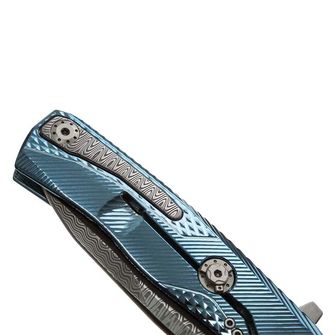 Briceag de buzunar Lionsteel Luxury cu mâner din titan solid ROK DD BL