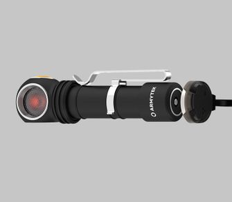 ArmyTek Wizard C2 WR Magnet Lampă frontală cu LED alb și roșu cu suport magnetic 1100 lm putere baterie 3 h 65 g