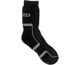 BENNON TREK SOCK șosete de trekking, negru/gri