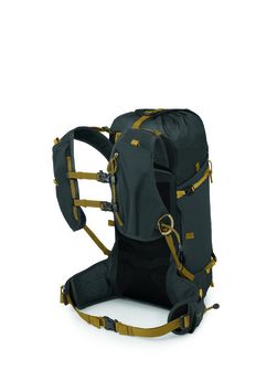 OSPREY rucsac pentru drumeții TALON VELOCITY 20,  dark charcoal/tumbleweed yellw