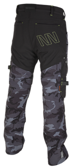 BENNON pantaloni softshell CAMOS, negru/gri