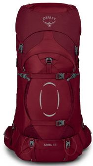 OSPREY rucsac de drumeție ARIEL 55 II,  claret red