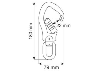 Câmpul de poziționare reglabil Lanyard Cable Adjuster 2 m