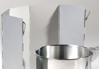 BasicNature Barieră termică pliabilă Alu 49 x 26 cm