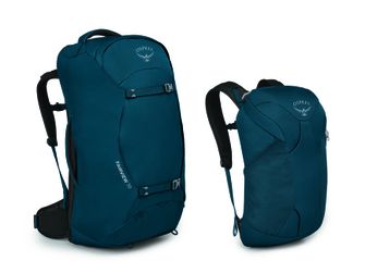 Geantă OSPREY FAIRVIEW 70,  night jungle blue