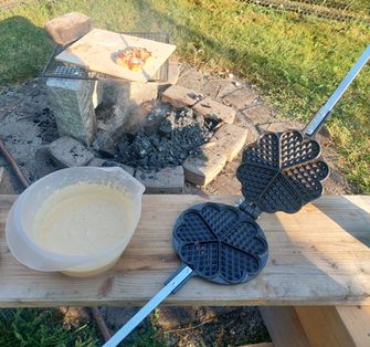 Aparat pentru vafe din fontă Origin Outdoors