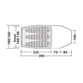 Cort Robens Voyager EX pentru 3 persoane