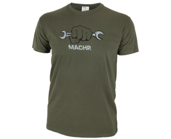 BENNON T-shirt MACHR TOOL, verde