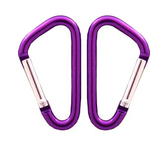 Coghlans Carabiner cu diametrul de 4 x 40 mm 2 buc.