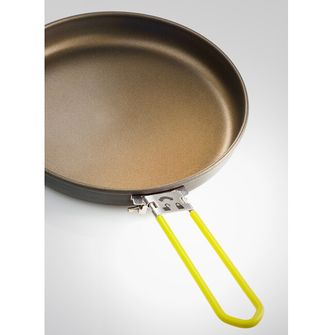 GSI Outdoors Teflon set tigaie și oală pliabilă. Oală + tigaie Escape HS 3L 3 l, verde