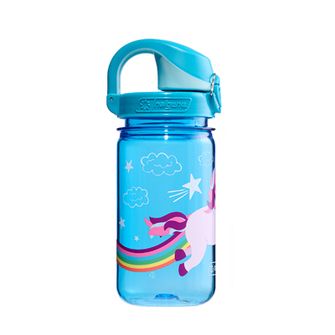 Nalgene Baby Sticlă de apă Grip-n-Gulp Sustain 0,35 L albastru unicorn