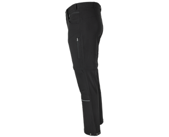 BENNON pantaloni de exterior FOBOS 2in1, negru