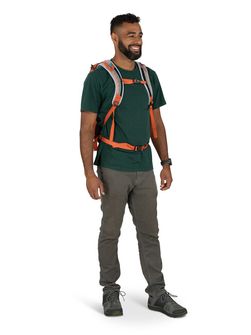 OSPREY rucsac pentru drumeții HIKELITE 18,  koi orange/blue venture