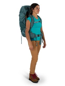 OSPREY rucsac pentru drumeții RENN 50,  cascade blue/melon orange