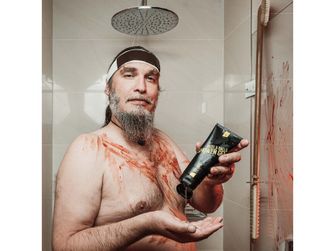 Angry Beards Gel de duș pentru corp și ouă Sick Sensei 230 ml