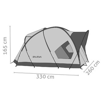 Salewa Cort Alpine Hut pentru 4 persoane