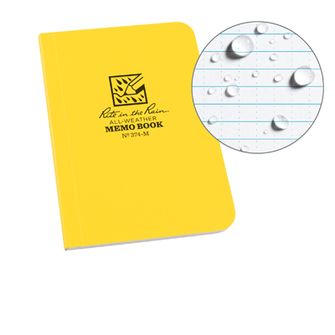 Rite in the Rain All Weather Field-Flex Book Galben nr. 374-M