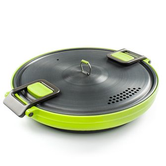 GSI Outdoors oală pliabilă Escape HS Pot 3 l, verde