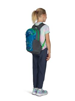 OSPREY rucsac pentru drumeții DAYLITE JR,  northern lights print/eclsp gr